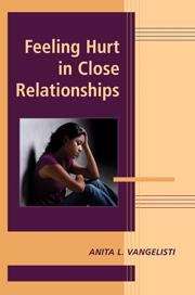 Book cover of Feeling Hurt in Close Relationships