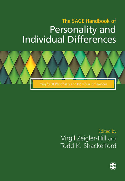 Book cover of The SAGE Handbook of Personality and Individual Differences: Volume II: Origins of Personality and Individual Differences