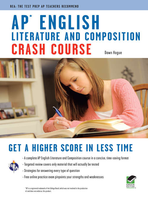 Book cover of AP English Literature & Composition Crash Course