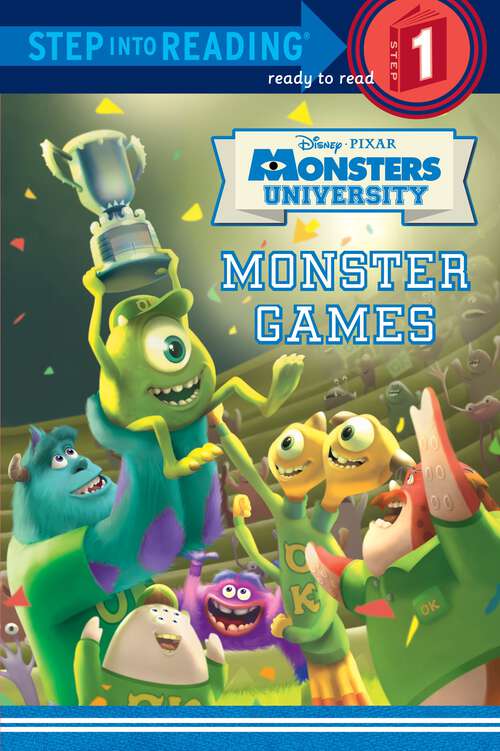 Book cover of Monster Games (Step into Reading)