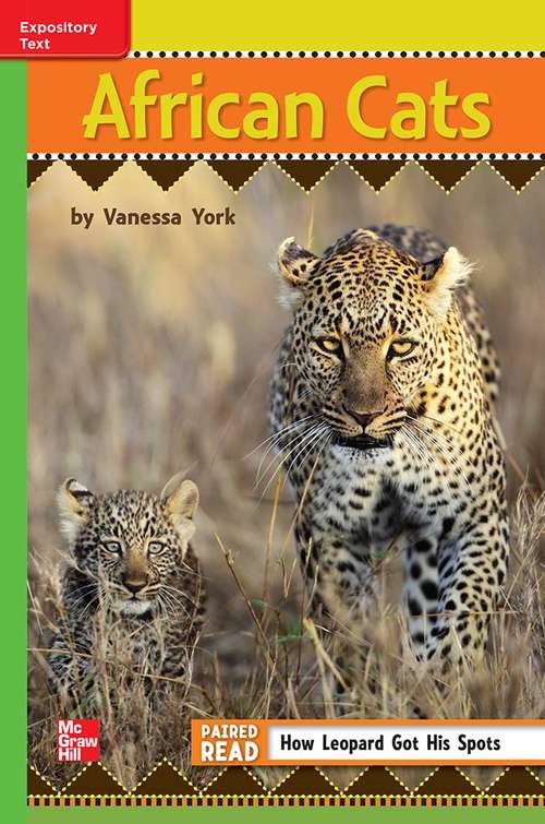 Book cover of African Cats [Beyond Level, Grade 3]