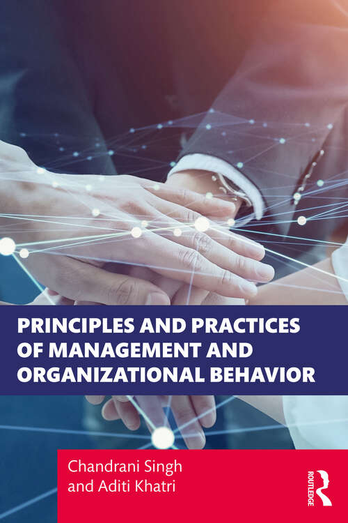 Book cover of Principles and Practices of Management and Organizational Behavior
