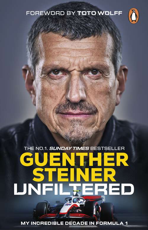 Book cover of Unfiltered: The Sunday Times bestseller from the F1 sensation, as seen on Netflix’s Drive to Survive