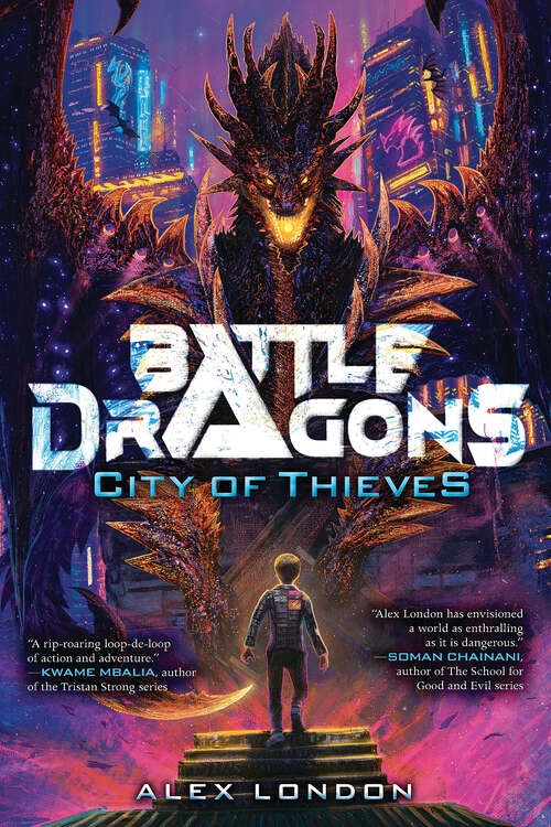 Book cover of City of Thieves (Battle Dragons #1)