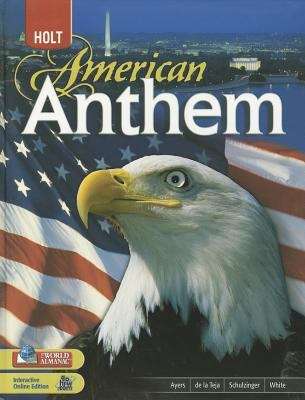 Book cover of Holt American Anthem