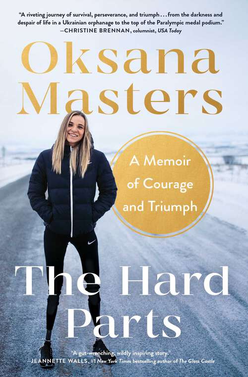 Book cover of The Hard Parts: A Memoir of Courage and Triumph
