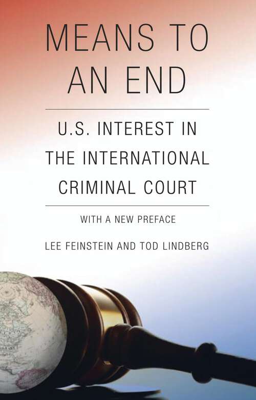 Book cover of Means to an End