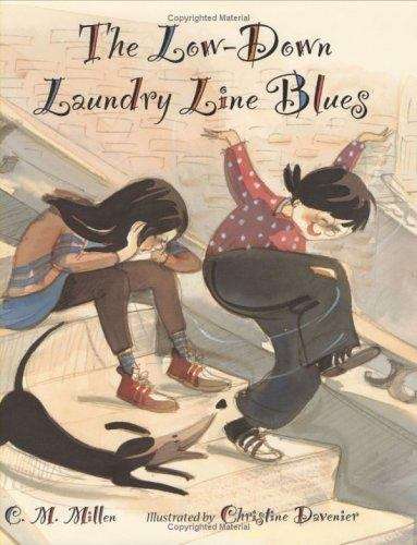 Book cover of The Low-Down Laundry Line Blues