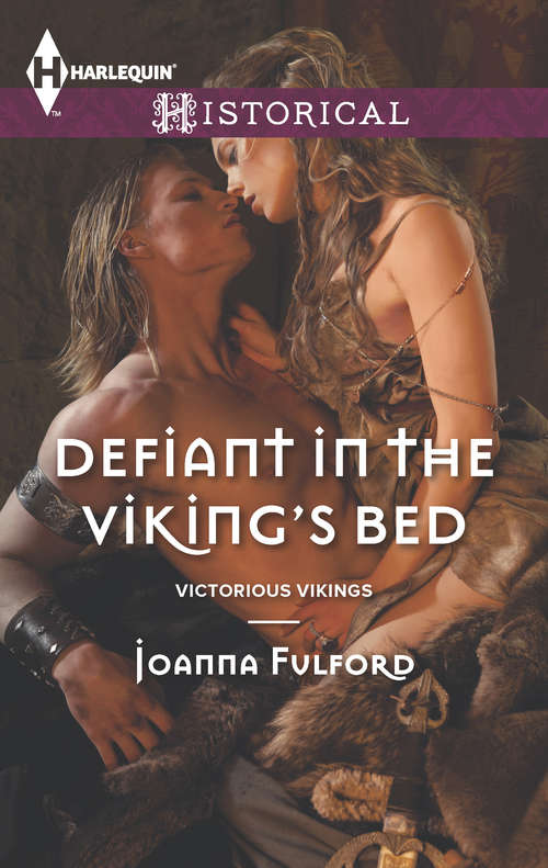 Book cover of Defiant in the Viking's Bed