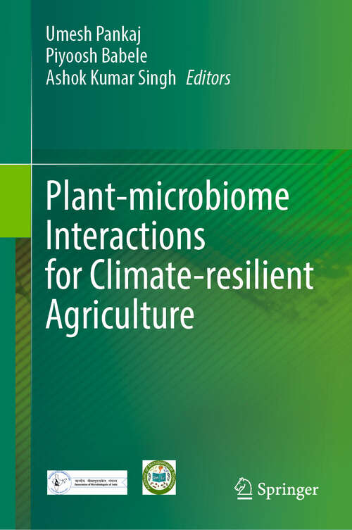 Book cover of Plant-microbiome Interactions for Climate-resilient Agriculture