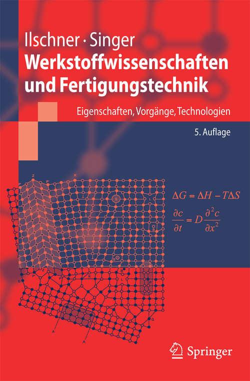 Book cover of Werkstoffwissenschaften und Fertigungstechnik
