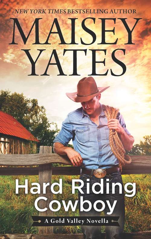 Book cover of Hard Riding Cowboy (A Gold Valley Novel)