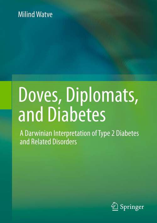 Book cover of Doves, Diplomats, and Diabetes: A Darwinian Interpretation of Type 2 Diabetes and Related Disorders