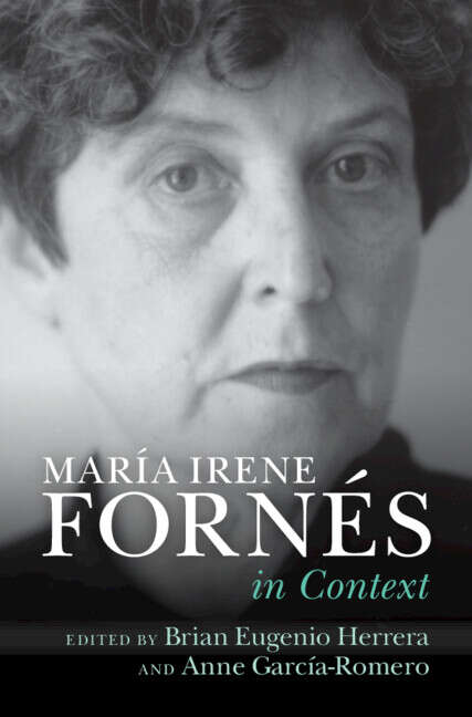 Book cover of María Irene Fornés In Context (Literature in Context)