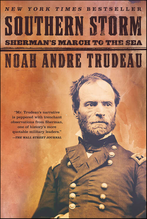 Book cover of Southern Storm: Sherman's March to the Sea