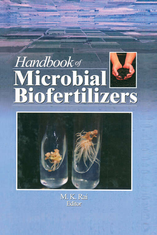 Book cover of Handbook of Microbial Biofertilizers (1)