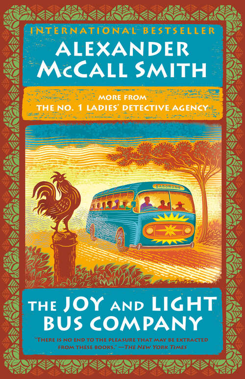 Book cover of The Joy and Light Bus Company: No. 1 Ladies' Detective Agency (22) (No. 1 Ladies' Detective Agency Series #22)