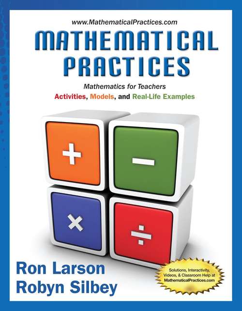 Mathematical Practices, Mathematics For Teachers