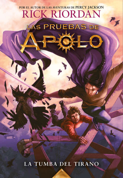 Book cover of La tumba del tirano (Las pruebas de Apolo: Volumen 4)