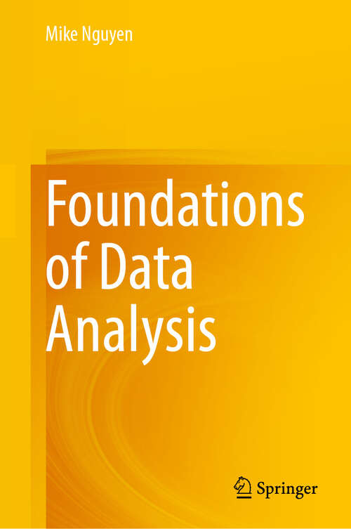 Book cover of Foundations of Data Analysis