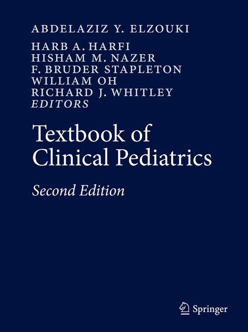 Book cover of Textbook of Clinical Pediatrics