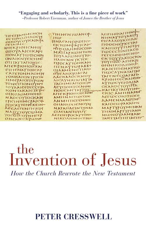 Book cover of The Invention of Jesus