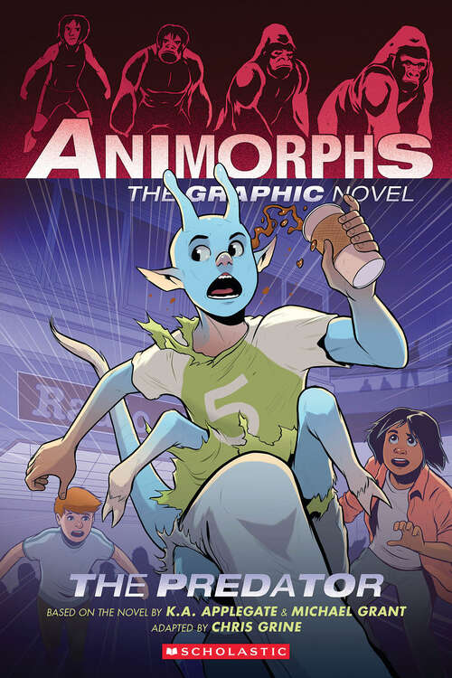 Book cover of The Predator (Animorphs Graphix #5)