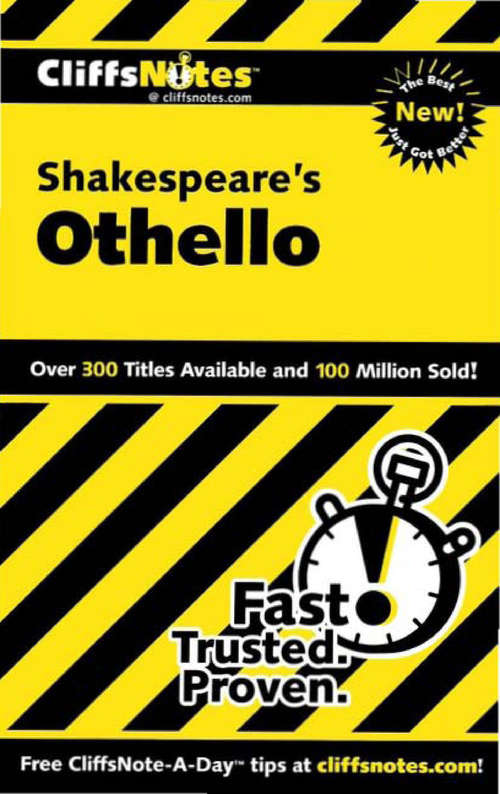 CliffsNotes on Shakespeares Othello