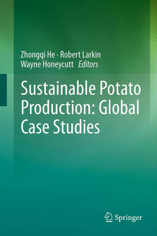 Book cover of Sustainable Potato Production: Global Case Studies