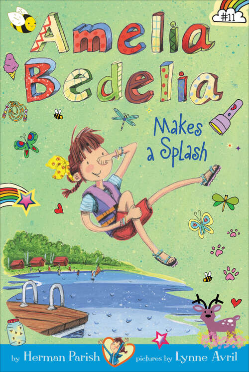 Book cover of Amelia Bedelia Chapter Book #11: Amelia Bedelia Makes a Splash
