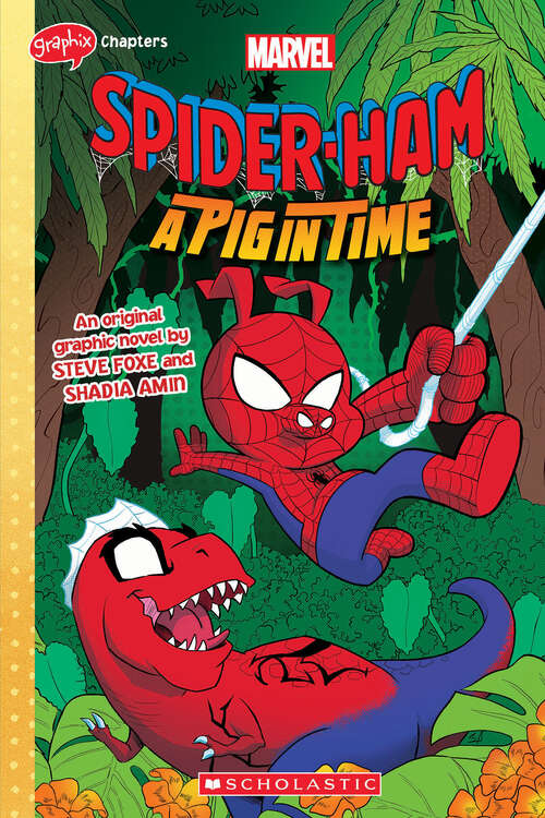 Book cover of Spider-Ham: A Pig in Time