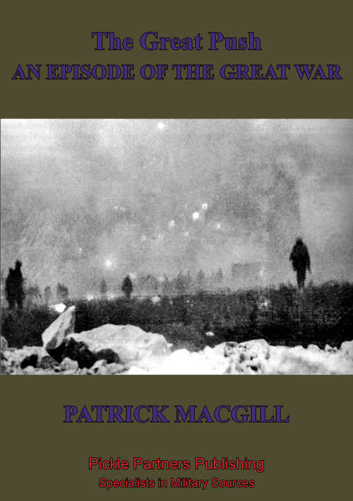 Book cover of The Great Push - An Episode Of The Great War