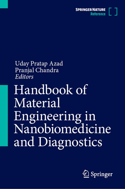 Book cover of Handbook of Material Engineering in Nanobiomedicine and Diagnostics