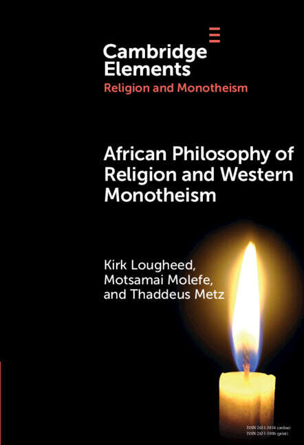 Book cover of African Philosophy of Religion and Western Monotheism (Elements in Religion and Monotheism)