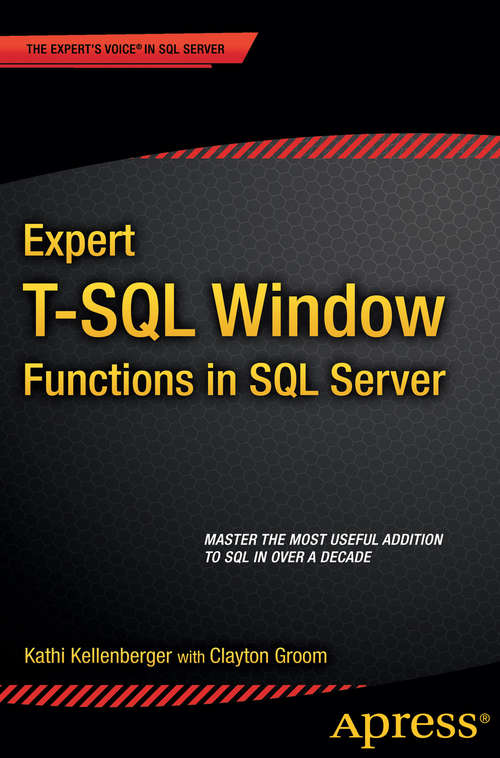 Book cover of Expert T-SQL Window Functions in SQL Server