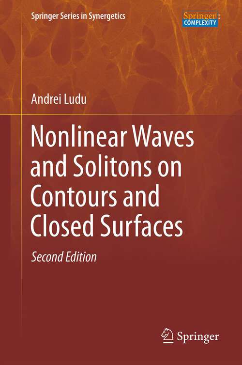 Book cover of Nonlinear Waves and Solitons on Contours and Closed Surfaces