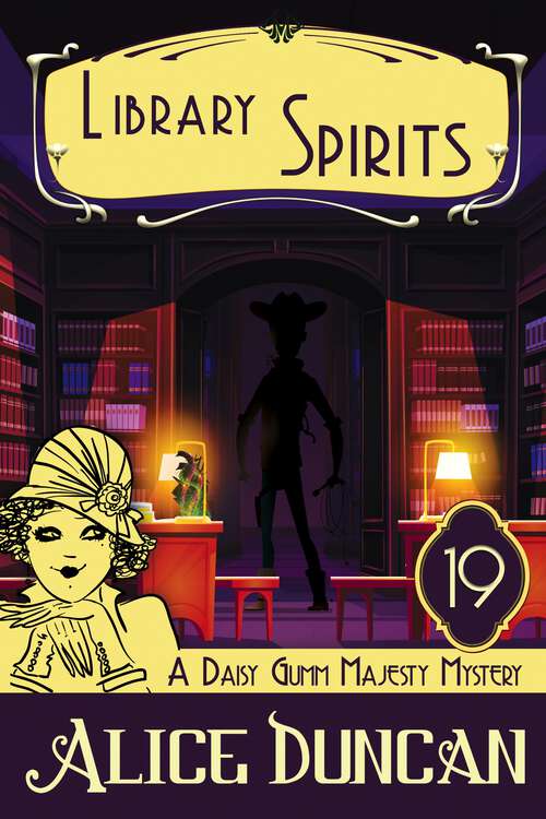 Book cover of Library Spirits: Historical Cozy Mystery (Daisy Gumm Majesty Mystery #19)