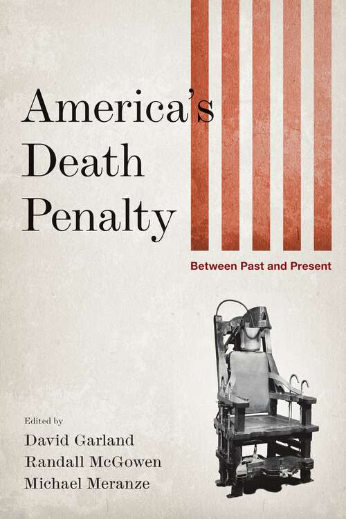 Book cover of America's Death Penalty: Between Past and Present