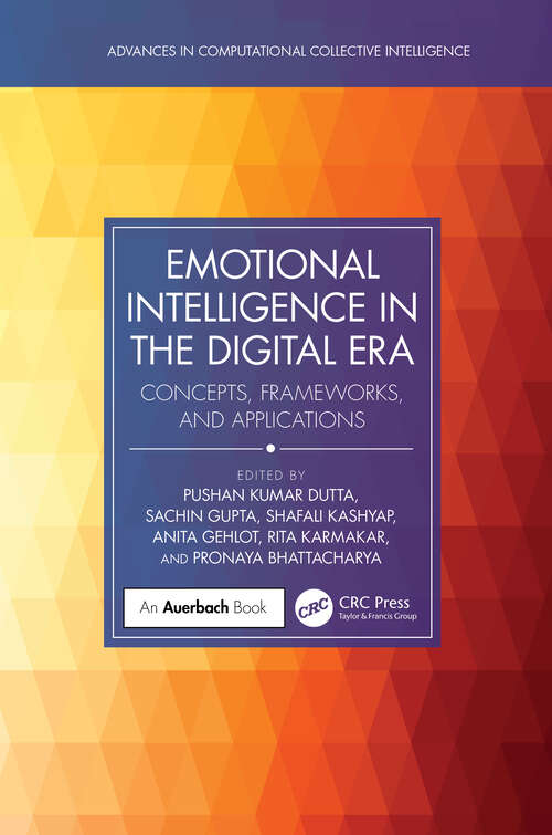 Book cover of Emotional Intelligence in the Digital Era: Concepts, Frameworks, and Applications (1) (Advances in Computational Collective Intelligence)