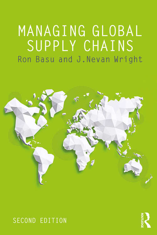 Book cover of Managing Global Supply Chains