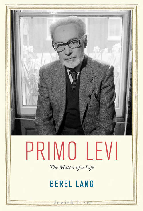 Book cover of Primo Levi