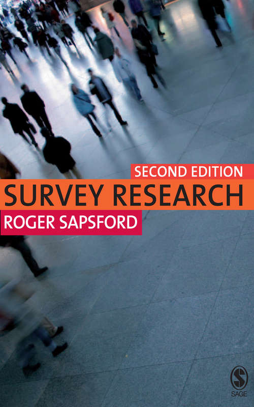 Book cover of Survey Research (Survey Research Ser.)