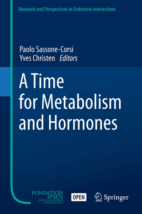 Book cover of A Time for Metabolism and Hormones