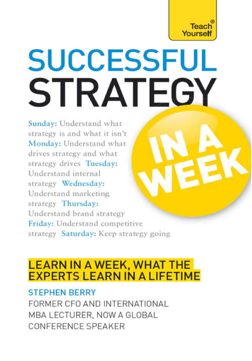 Strategy in a Week: Teach Yourself Ebook Epub
