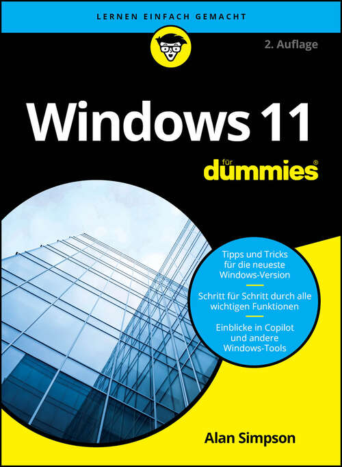 Book cover of Windows 11 für Dummies (2. Auflage) (Für Dummies)