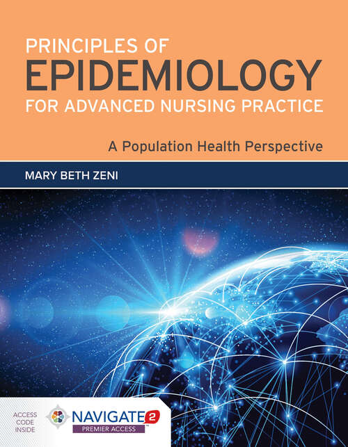 Book cover of Principles of Epidemiology for Advanced Nursing Practice: A Population Health Perspective