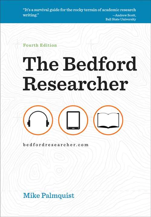 Book cover of The Bedford Researcher, 4th Edition