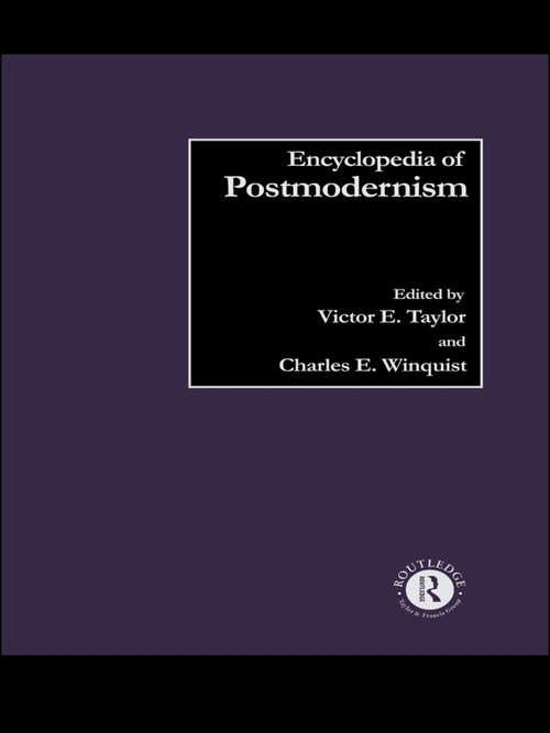 Encyclopedia of Postmodernism