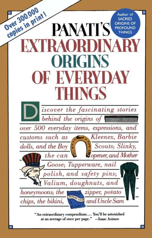 Book cover of Extraordinary Origins of Everyday Things