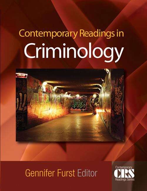 Book cover of Contemporary Readings in Criminology